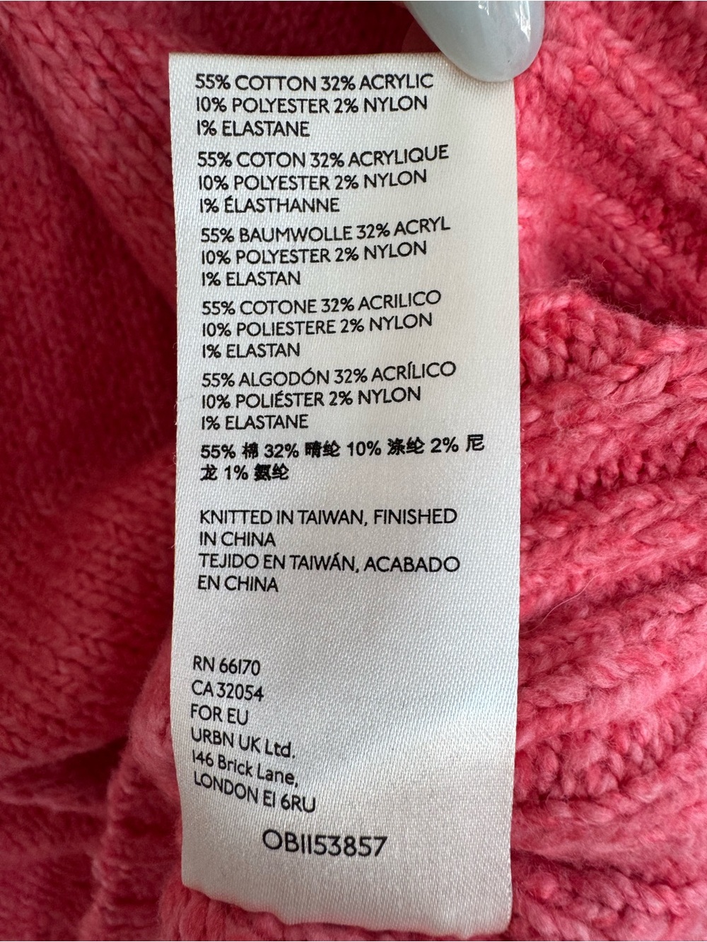 Free People Brookside Oversized Coral Pink Knit Tunic Sweater - Picture 8 of 8